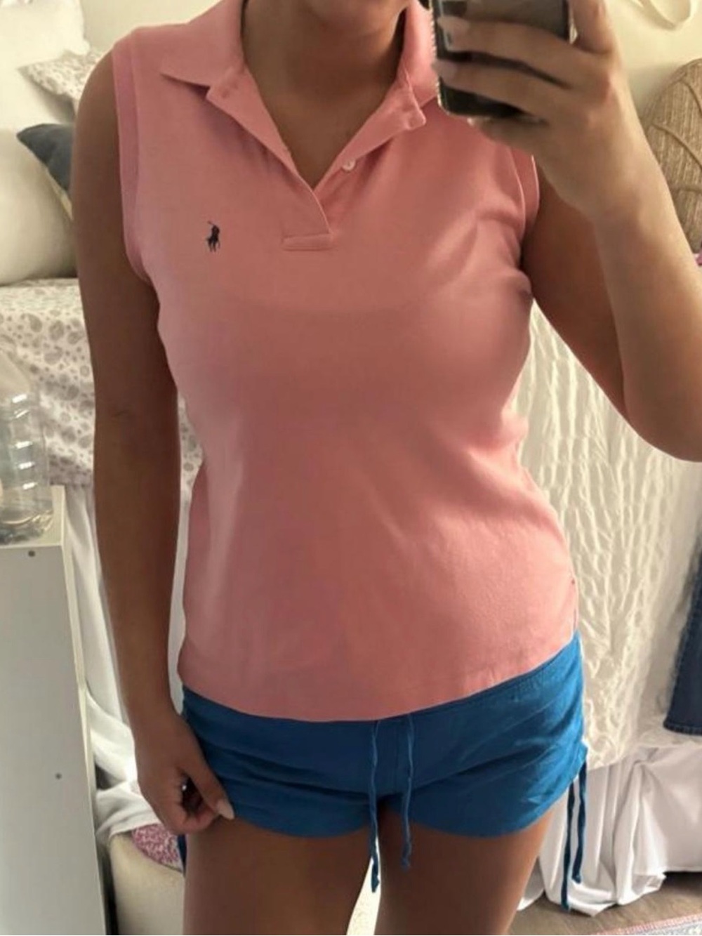 Vintage Ralph Lauren sleeveless polo